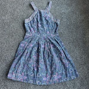 American Eagle Paisley Halter Mini Dress